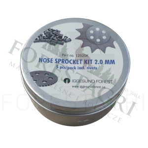 Zębatka prowadnicy łańcucha