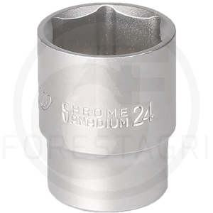 Klucz nasadowy 1/2" 6-kąt - 25