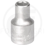 Klucz nasadowy 1/2" 6-kąt - 9