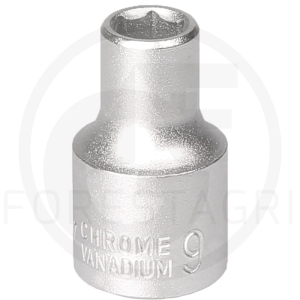 Klucz nasadowy 1/2" 6-kąt - 9