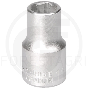 Klucz nasadowy 1/2" 6-kąt- 11