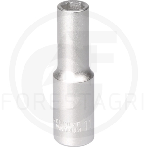 Klucz nasadowy długi 1/2 6-kąt - 11