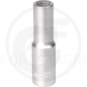 Klucz nasadowy długi 1/2" 6-kąt - 12