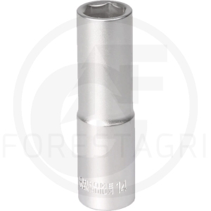 Klucz nasadowy długi 1/2" 6-kąt - 14