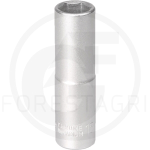 Klucz nasadowy długi 1/2" 6-kąt - 15