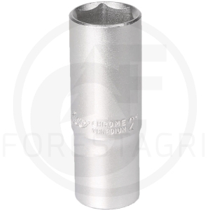 Klucz nasadowy długi 1/2" 6-kąt - 21