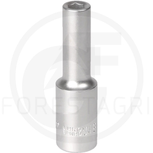 Klucz nasadowy długi 1/2" 6-kąt - 8