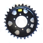 Agresywna rolka podająca, John Deere H480 - prawa