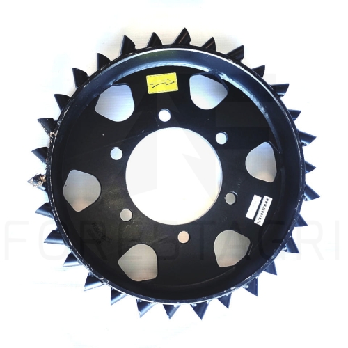 Agresywna rolka podająca, John Deere H480 - PRAWA