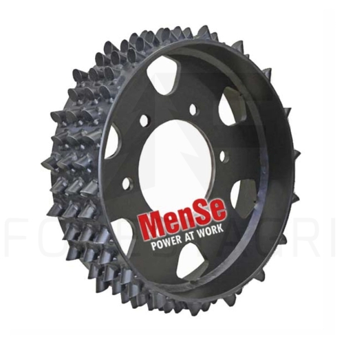 Stalowa rolka podająca 22×24 - agresywna - John Deere H758 Poclain