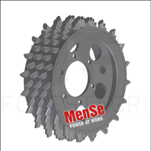 Stalowa rolka podająca, super agresywna SP 591