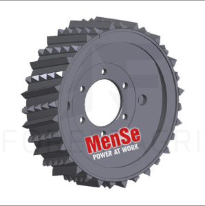 Stalowa rolka podająca, do korowania 2 SP 591