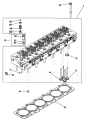 Uszczelka prowadnicy zaworu, Valve guide gasket, Ventilführungsdichtung, Vožtuvo kreipiančioji tarpinė, Těsnění vedení ventilů - RE529187