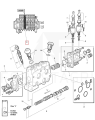 Sekcja bloku zaworów, valve block section, Ventilblockabschnitt, vožtuvų bloko sekcija, sekce bloku ventilů - F061490 O
