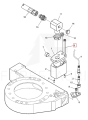 Śruba mocująca, Fastening bolt, Feststellschraube, Upínací šroub, Prispaudimo varžtas - F018811