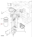 Filtr oleju silnikowego, engine oil filter, Motorölfilter, motorový olejový filtr, variklio alyvos filtras - RE504836