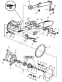 uchwyt prowadnicy, guide bar bracket, Führungsstangenhalter, Držák vodicí lišty, Pjovimos juostos laikiklis, F060971 U